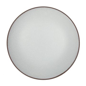 Салатник 650 мл d 23 cм h3 cм White Matt New Brown Taiga P.L. [4]