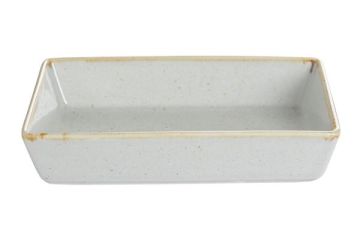 Блюдо прямоугольное 13,7х8,5 см h 3 см фарфор цвет серый Seasons