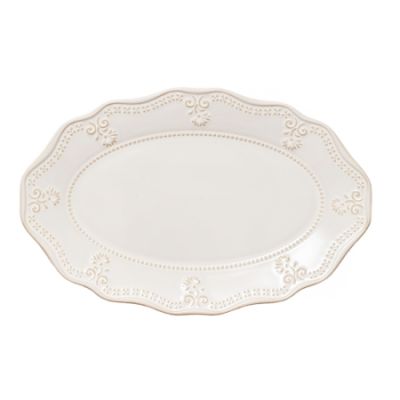 Блюдо овальное 30,5х20 см, айвори LAC-OVP-305