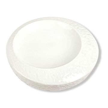 Блюдо для подачи d 20,5 см h8,8 см Organic белое фарфор P.L. Proff Cuisine [2]
