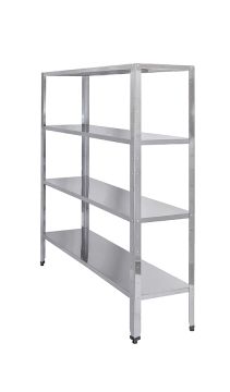 Стеллаж кухонный Luxstahl СР-1800х1600х300/4 нерж