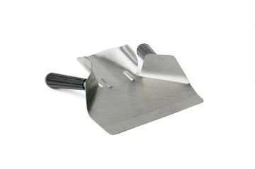 Совок для картофеля фри с двумя ручками, нержавеющая сталь и пластик