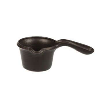 Соусник 100 мл d 7 см h5 см с ручкой Smooth Black Raw Stellar P.L. Proff Cuisine [6]