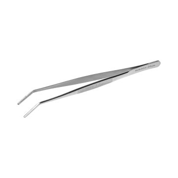 Пинцет 25см нерж. изогнутый "Luxstahl" [G-25cm]