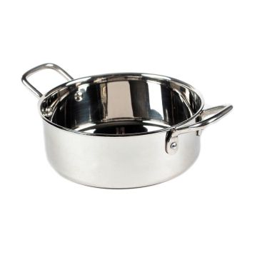 Кастрюля для подачи 13,4 см h5 см 625 мл круглая нерж. P.L. Proff Cuisine