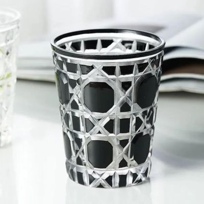 Стакан Олд Фэшн 340 мл Black Panel d 8,5 см h10,9 см "UTOPIA" P.L.- Barbossa [6]