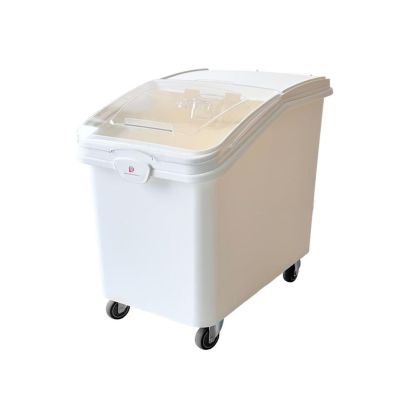 Контейнер для продуктов 120 л передвижной с откидной крышкой пластик P.L. Proff Cuisine