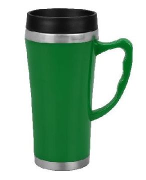 Термокружка  0.4 л зеленая, нержавеющая сталь / пластик