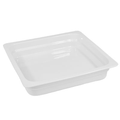 Гастроемкость 2/3 h= 65 мм. 354*325 мм. 4 л. белая фарфор Bonna /1/
