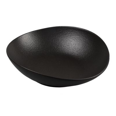 Салатник 1500 мл 27*25 см h7,5 см Wave Up Smooth Black Raw Stellar P.L. Proff Cuisine [1]