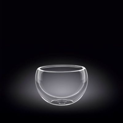 Салатник d =80 мм. 200 мл. h=58 мм. с двойными стенками Термостекло Wilmax /1/6/120/