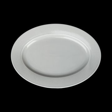 БЛЮДО овальное 10" 255х180мм, голубой "Corone Rosenthal"