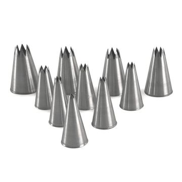 Набор кондитерских насадок 10 шт нерж. Martellato