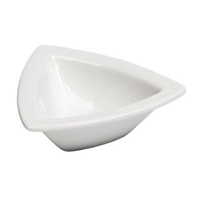 Соусник  20 мл 8*8 см h2,5 см Mini Mix треугольник белый фарфор P.L. Proff Cuisine [6]