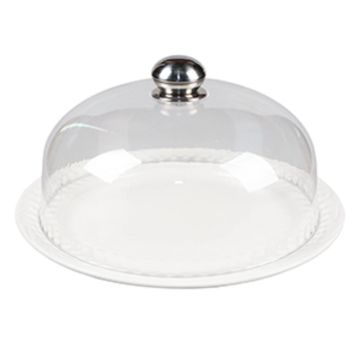 Блюдо круглое d 30,5 см с крышкой для хранения и выкладки P.L. Proff Cuisine