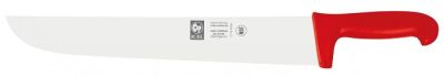 Нож для мяса 360/490 мм. красный Poly Icel /1/6/