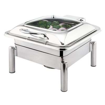 Мармит 5,5 л 2/3*65 с откидной крышкой и окном Genoa SUNNEX