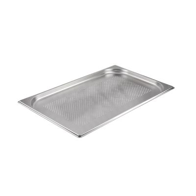 Гастроемкость 1/1 h= 20 мм. 530*325 мм. 2,5 л. нерж.перфорир. d=4 мм. MGsteel /1/6/