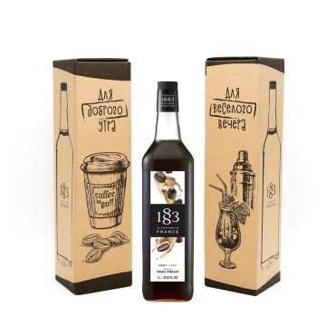 Сироп Ирландский крем 1л в фирменной коробке 1883 Maison Routin