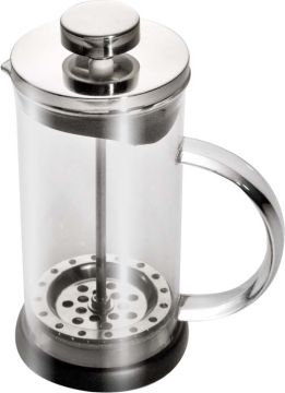 Френч-пресс  600 мл. h=18 см. нерж. Термостекло Abert /1/12/ ВДОХНОВЕНИЕ