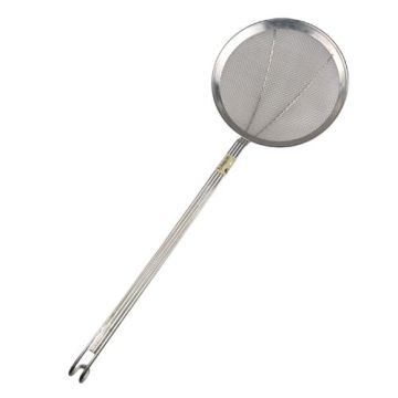 Шумовка 550 мм. d=190 мм. нерж. мелкая сетка MGsteel  /1/