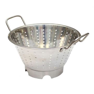 Дуршлаг 32 см h17 см нерж. на подставке круглый 2 ручки 7л l 39,3 см P.L. Proff Cuisine