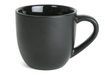 Кружка Atlas 250 мл черная, керамика