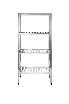 Стеллаж кухонный с решетчатыми полками Luxstahl СРРП-1800*2000*400