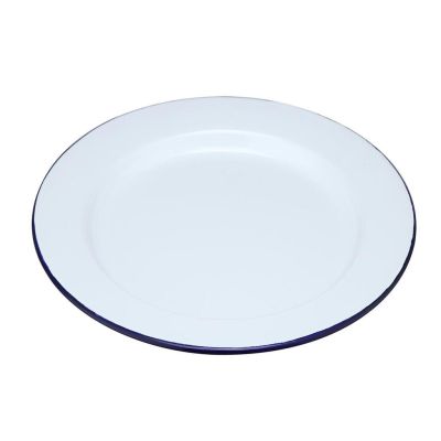 Тарелка d 26 см h2,3 см Blue Rim эмалированая сталь SUNNEX [1]