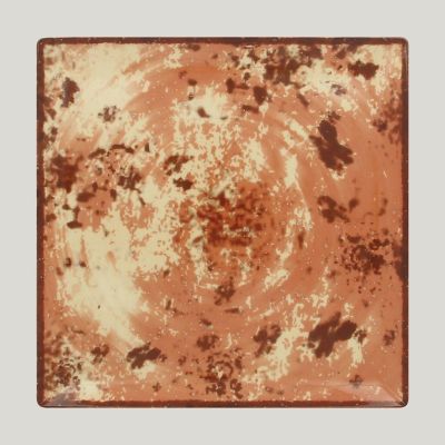 Тарелка 30*30 см h2 см квадратная Red Peppery фарфор RAK