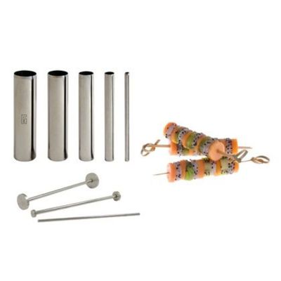 Набор для вырезания фигурных канапе "Круг" (5 форм d=5/10/15/20/25 мм.)  нерж. Tellier /1/4/