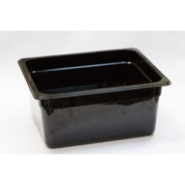 Гастроемкость 1/1 h100 мм поликарбонат 530*325*100 мм черная 13,5 л P.L.