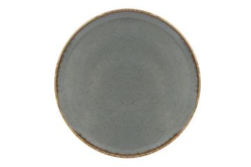 Тарелка для пиццы 28 см фарфор цвет темно-серый Seasons