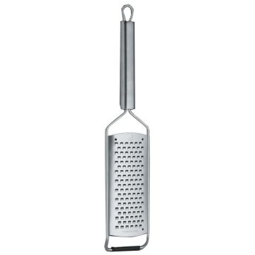 Терка барная 32*6,5*1,5 см нерж с ручкой ячейка 4 мм P.L. Proff Cuisine