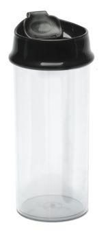 Термокружка 0.4 л прозрачная, пластик