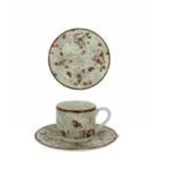 Блюдце RAK Porcelain Peppery для чашки 13 см, h 1,7 см, серый цвет