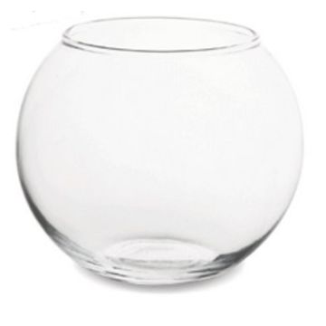 Ваза шар для цветов h10,3 см d 12/8 см 800 мл "Флора" Pasabahce