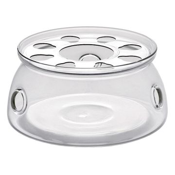 Подставка для подогрева чайника d 9,7 см h6,5 см термостекло/нерж. P.L. Proff Cuisine