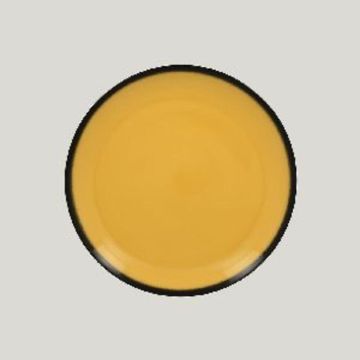 Тарелка круглая RAK Porcelain LEA Yellow 29 см (желтый цвет)