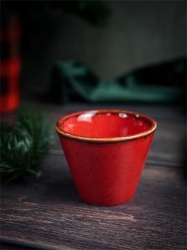 Соусник d 6 см h 4.5 см 50 мл фарфор цвет красный Seasons