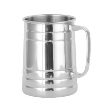 Кружка для пива/коктейля 500 мл d 8,5 см h11,5 см нерж. P.L. Proff Cuisine