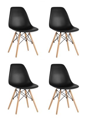 Стул Eames DSW черный x4
