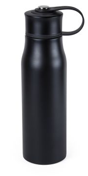 Термос-фляга 0.5 л черный, нержавеющая сталь