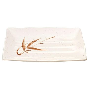 Блюдо 230 мл, 34*23 см, "Элегантный бамбук", пластик, P.L. Proff Cuisine