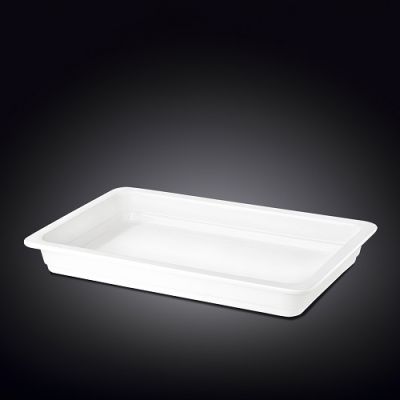 Гастроемкость 1/1 h= 65 мм. 530*325 мм. 6 л. фарфор Wilmax /1/6/