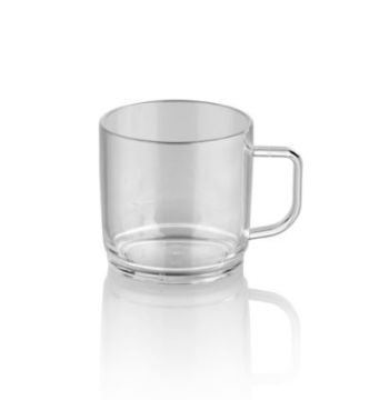 Кружка 300 мл, поликарбонат прозрачный