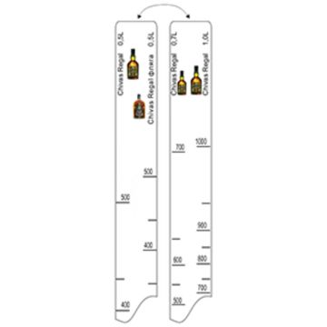 Барная линейка Chivas Regal (500мл/700мл/1л) / фляга (500мл), P.L. Proff Cuisine