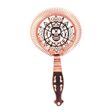 Стрейнер барный нерж. 19 см d 10,3 см медь Череп Luxury Skull B'Guys P.L.- Barbossa