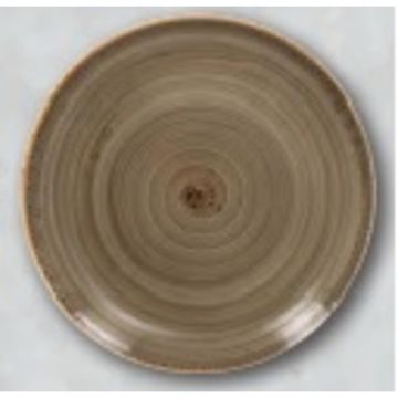 Тарелка RAK Porcelain Twirl Alga плоская 27 см