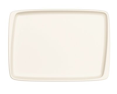 Блюдо прямоуг. 230*160 мм. Белый, форма Мув Bonna /1/12/1260/